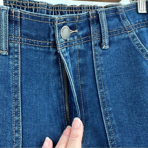 KNOX Rose NWT Women’s High Rise Elastic Band Straight Leg Jeans Size Small 29/30 - Picture 3 of 11
